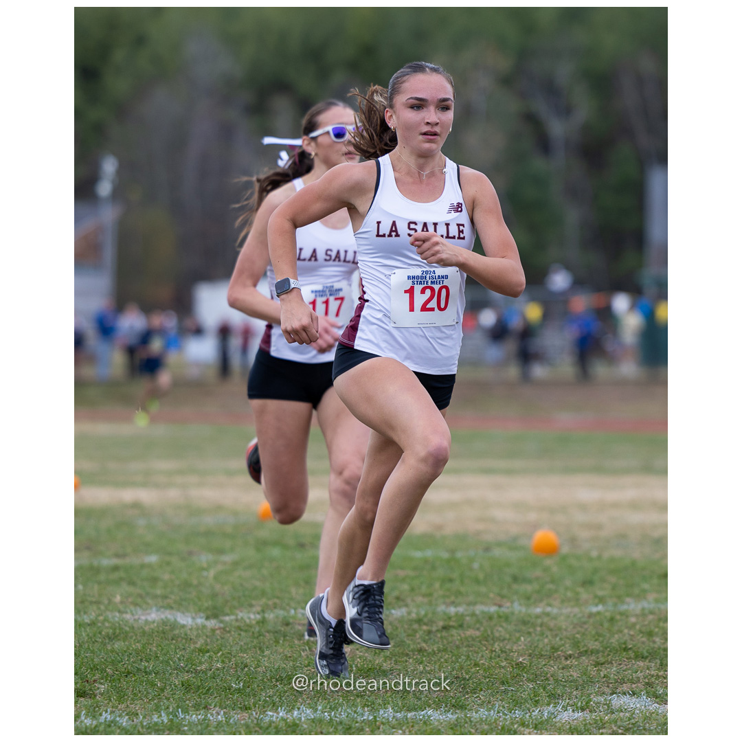 Evelyn Lefort, Barrington High School, GR 10 - Olivia Wahlberg, La Salle Academy, GR 11 - Mea Ayotte, Toll Gate High School, GR 10 - 2024 RIIL Cross Country RI State Championship at Ponaganset High School, North Scituate, Rhode Island on November 2, 2024 File: ./dir-girls/241102-241102-2024-RI-Cross-Country-State-Championsips-Ponaganset-447-062A6349.jpg Evelyn Lefort, Barrington High School, GR 10 - Olivia Wahlberg, La Salle Academy, GR 11 - Mea Ayotte, Toll Gate High School, GR 10 - 2024 R…