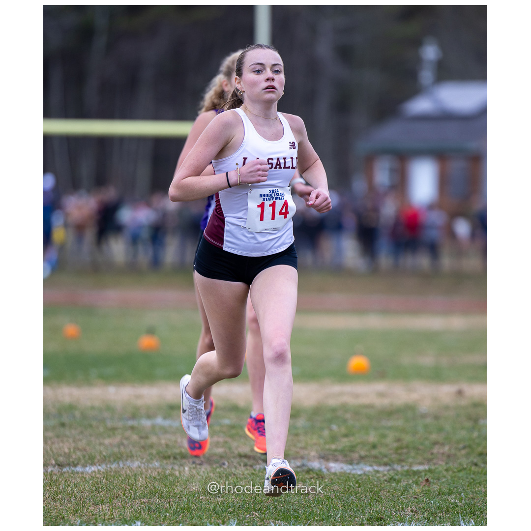 Maeve Casey, La Salle Academy, GR 12 - 2024 RIIL Cross Country RI State Championship at Ponaganset High School, North Scituate, Rhode Island on November 2, 2024 File: ./dir-girls/241102-241102-2024-RI-Cross-Country-State-Championsips-Ponaganset-451-062A6445.jpg Maeve Casey, La Salle Academy, GR 12 - 2024 RIIL Cross Country RI State Championship at Ponaganset High School, North Scituate, Rhode Islan…