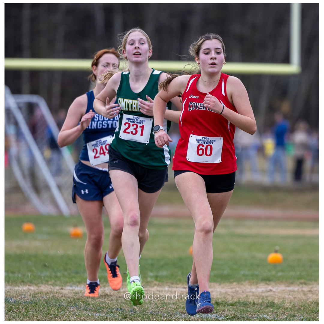 MacKenzie Ahern, Smithfield High School, GR 9 - Leah Brosseau, Coventry High School, GR 9 - 2024 RIIL Cross Country RI State Championship at Ponaganset High School, North Scituate, Rhode Island on November 2, 2024 File: ./dir-girls/241102-241102-2024-RI-Cross-Country-State-Championsips-Ponaganset-506-062A7626.jpg MacKenzie Ahern, Smithfield High School, GR 9 - Leah Brosseau, Coventry High School, GR 9 - 2024 RIIL Cross Country RI State Championship a…