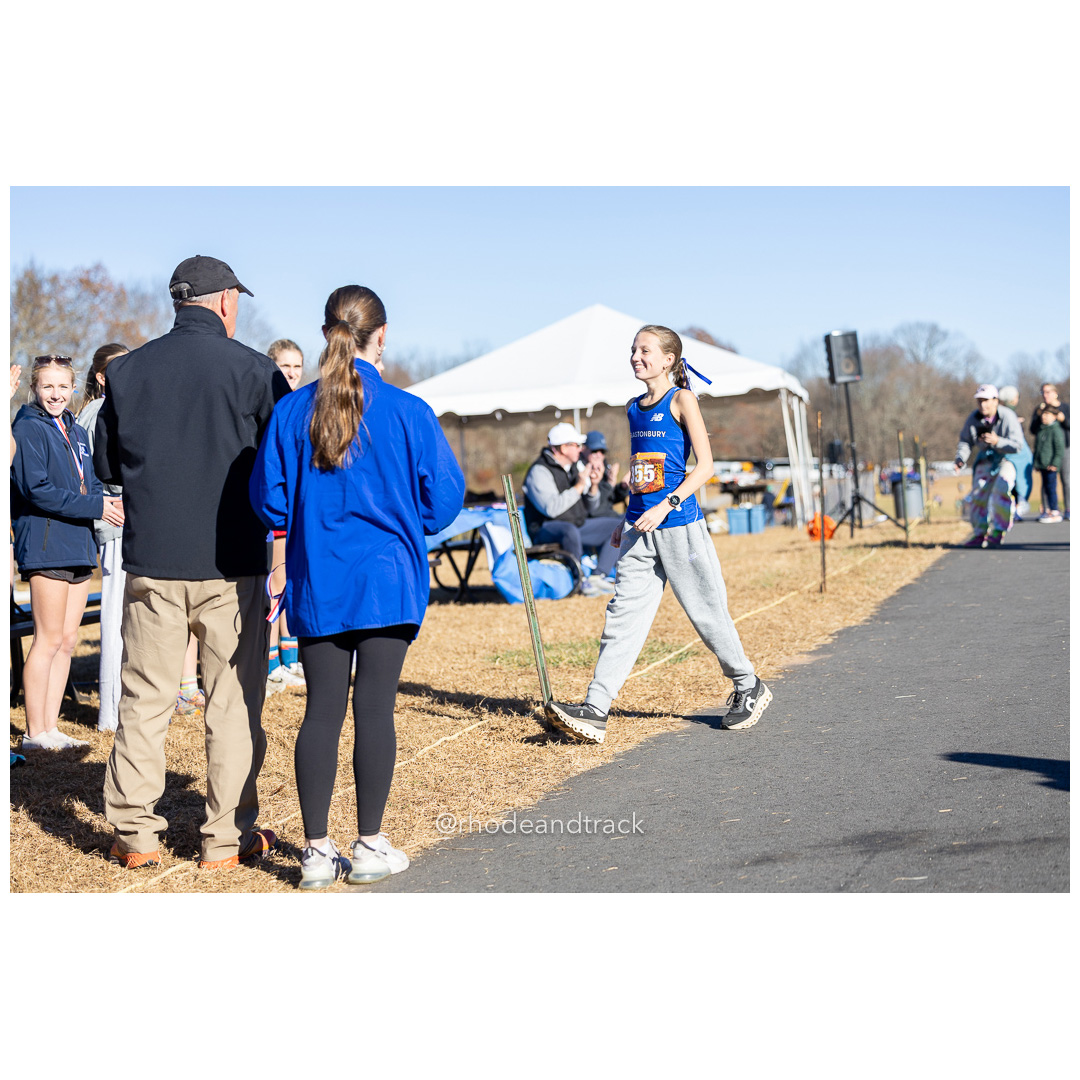 Lauren Parrett, Glastonbury GR 9, 2024 New England Cross Country Championships at Wickham Park in Manchester CT on November 9, 2024 title=