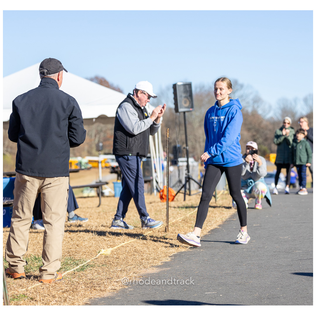 Brooke Strauss, Glastonbury GR 12, 2024 New England Cross Country Championships at Wickham Park in Manchester CT on November 9, 2024 title=