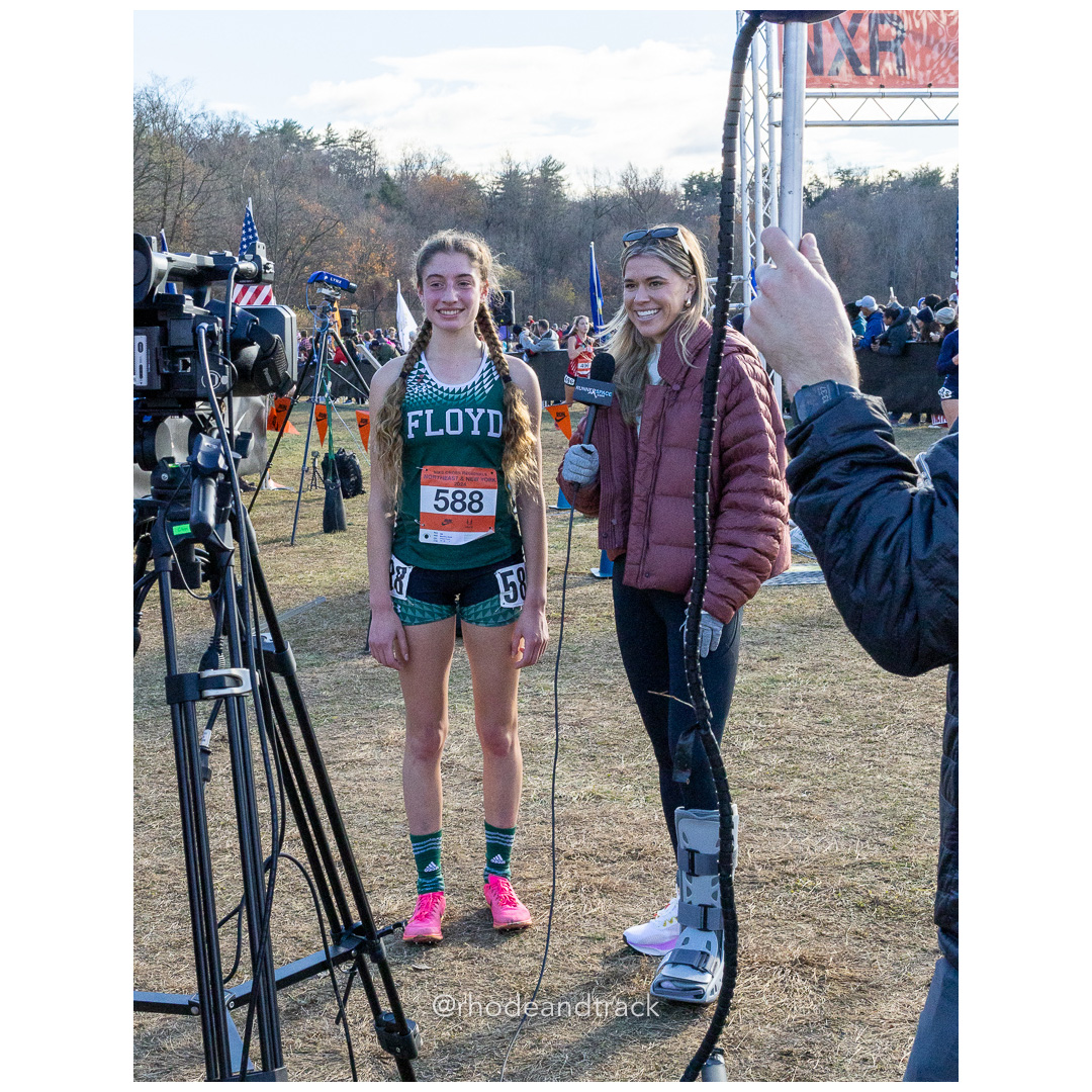 Zariel Macchia William Floyd [SR] 2024 Nike Cross Regional New England and New York Championships at Bowdoin Park in Wappingers Falls, NY o…