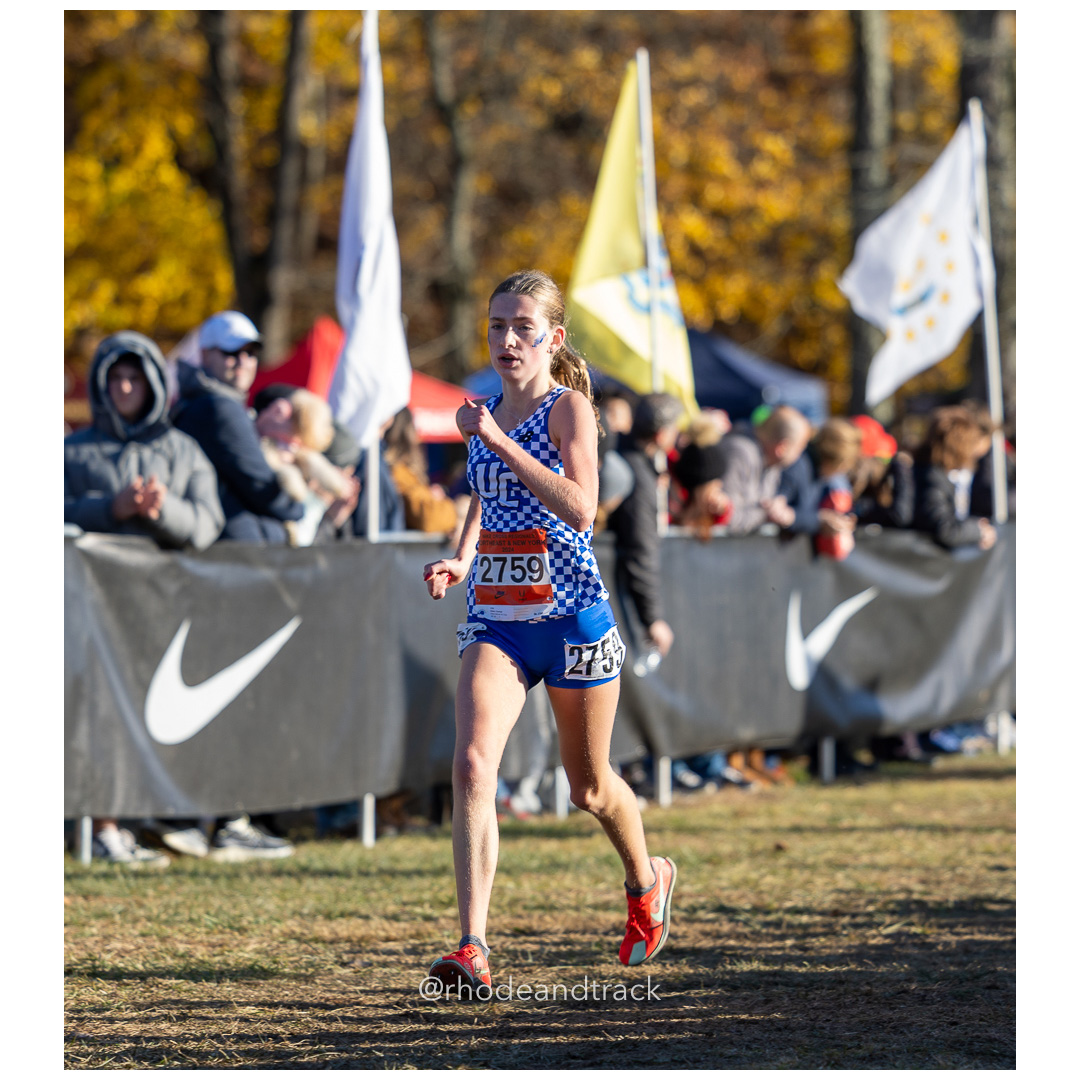 Cayleigh Kaiser Union Catholic XC Club [SO] at 2024 Nike Cross Regional New England and New York Championships at Bowdoin Park in Wappinger…