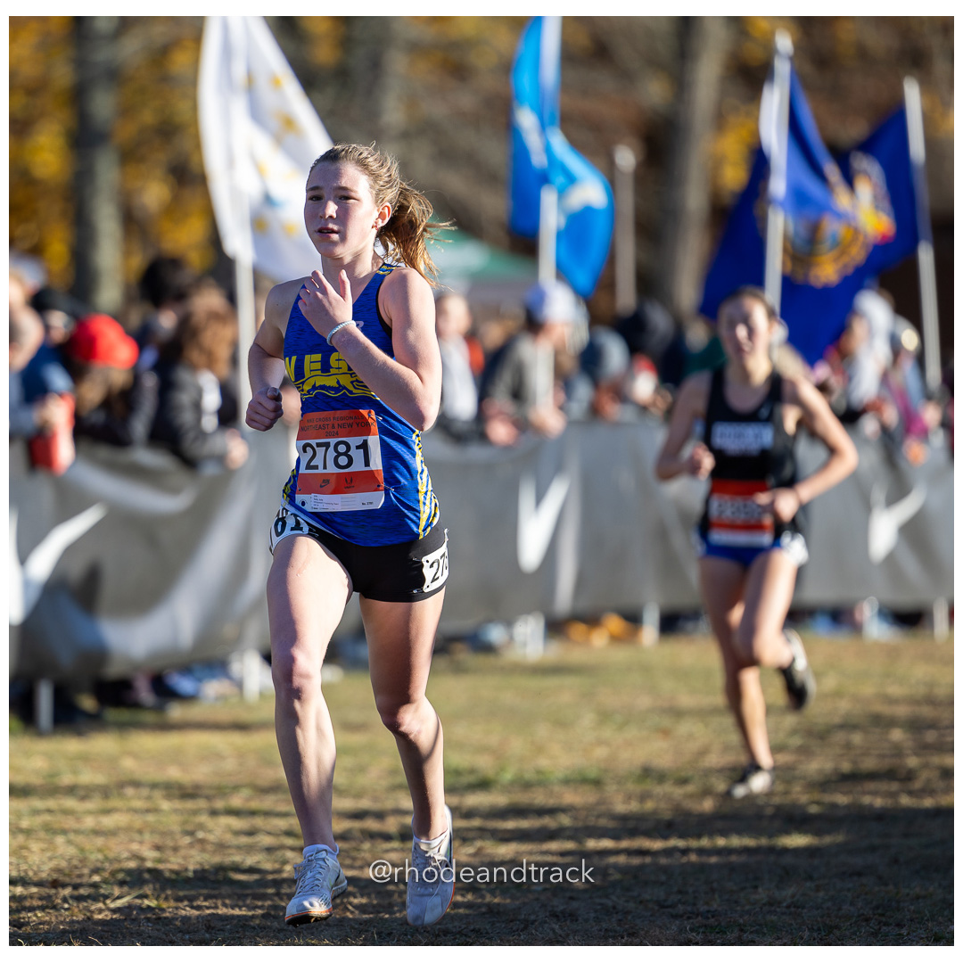 Julia Kelly WhippetsXC Footracing Team [FR] at 2024 Nike Cross Regional New England and New York Championships at Bowdoin Park in Wappinger…