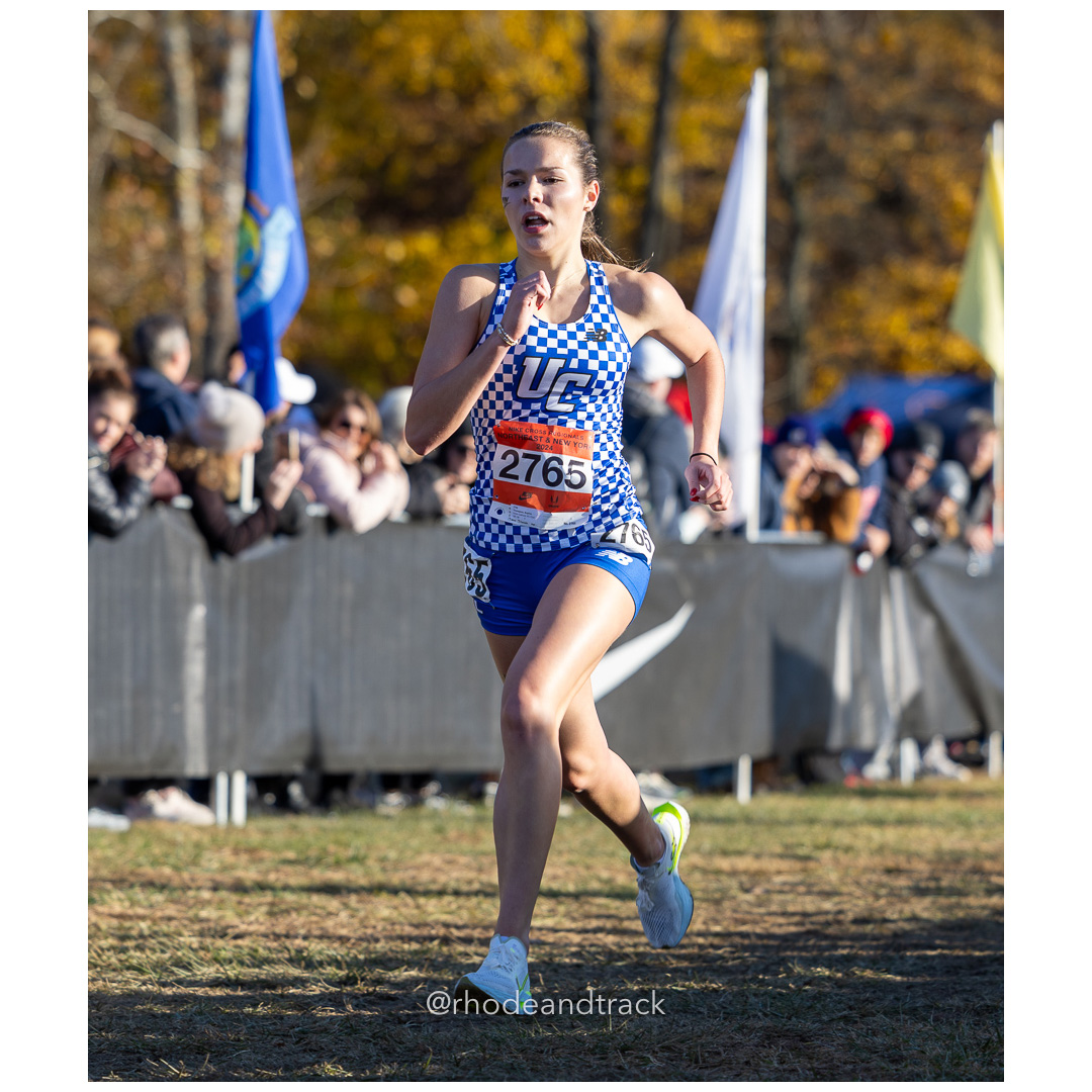 Sophia Thompson Union Catholic XC Club [SO] at 2024 Nike Cross Regional New England and New York Championships at Bowdoin Park in Wappinger…