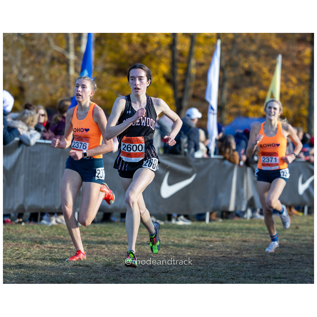 Katherine Keating Ridgewood XC [SO] at 2024 Nike Cross Regional New England and New York Championships at Bowdoin Park in Wappingers Falls,…