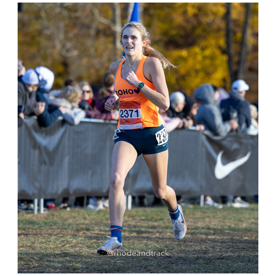 Lydia Donahue Champlain Valley XC [JR] at 2024 Nike Cross Regional New England and New York Championships at Bowdoin Park in Wappingers Fal…