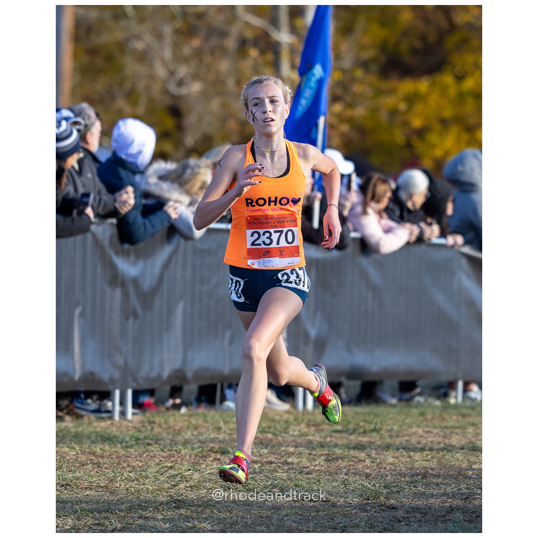 Charlotte Crum Champlain Valley XC [JR] at 2024 Nike Cross Regional New England and New York Championships at Bowdoin Park in Wappingers Fa…