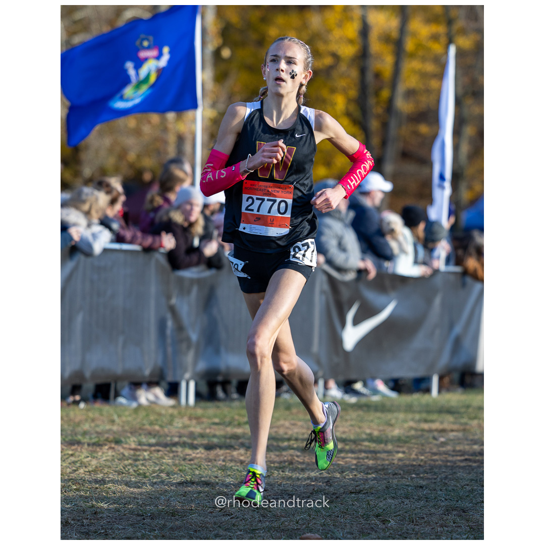 Emma Daley Weymouth Youth XC Club [SR] at 2024 Nike Cross Regional New England and New York Championships at Bowdoin Park in Wappingers Fal…