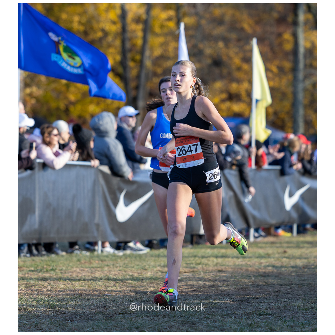 Cora Wasiolek South Farms TC-CT [FR] at 2024 Nike Cross Regional New England and New York Championships at Bowdoin Park in Wappingers Falls…