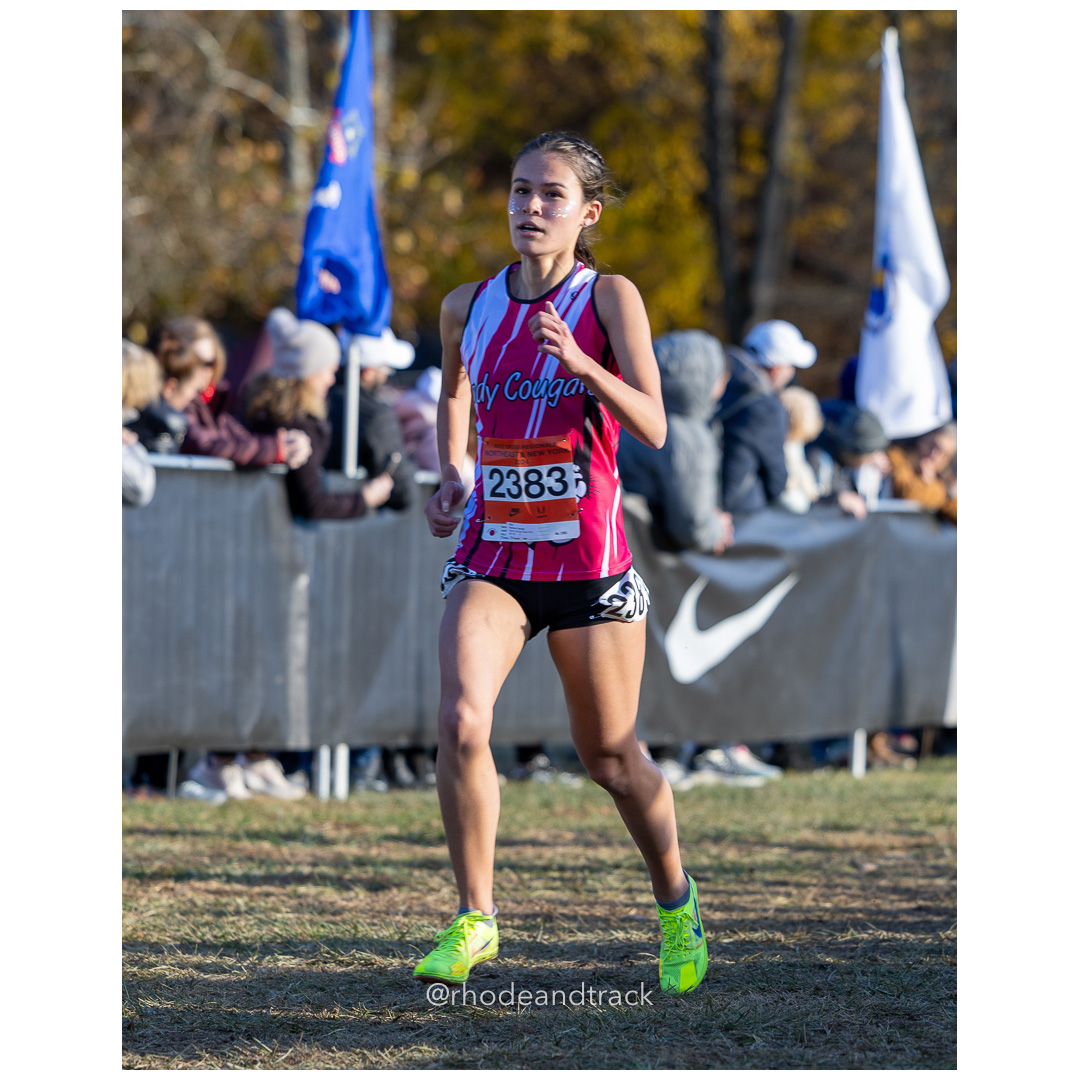 Ryleigh Budsock Cherry Hill East Track Club [SO] at 2024 Nike Cross Regional New England and New York Championships at Bowdoin Park in Wapp…