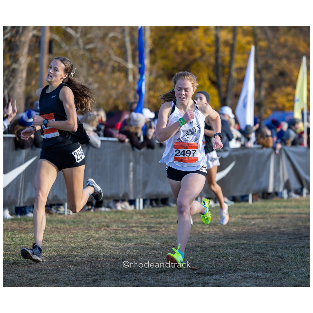 Alanna Jacob Lewisburg Running Club [SR] at 2024 Nike Cross Regional New England and New York Championships at Bowdoin Park in Wappingers F…