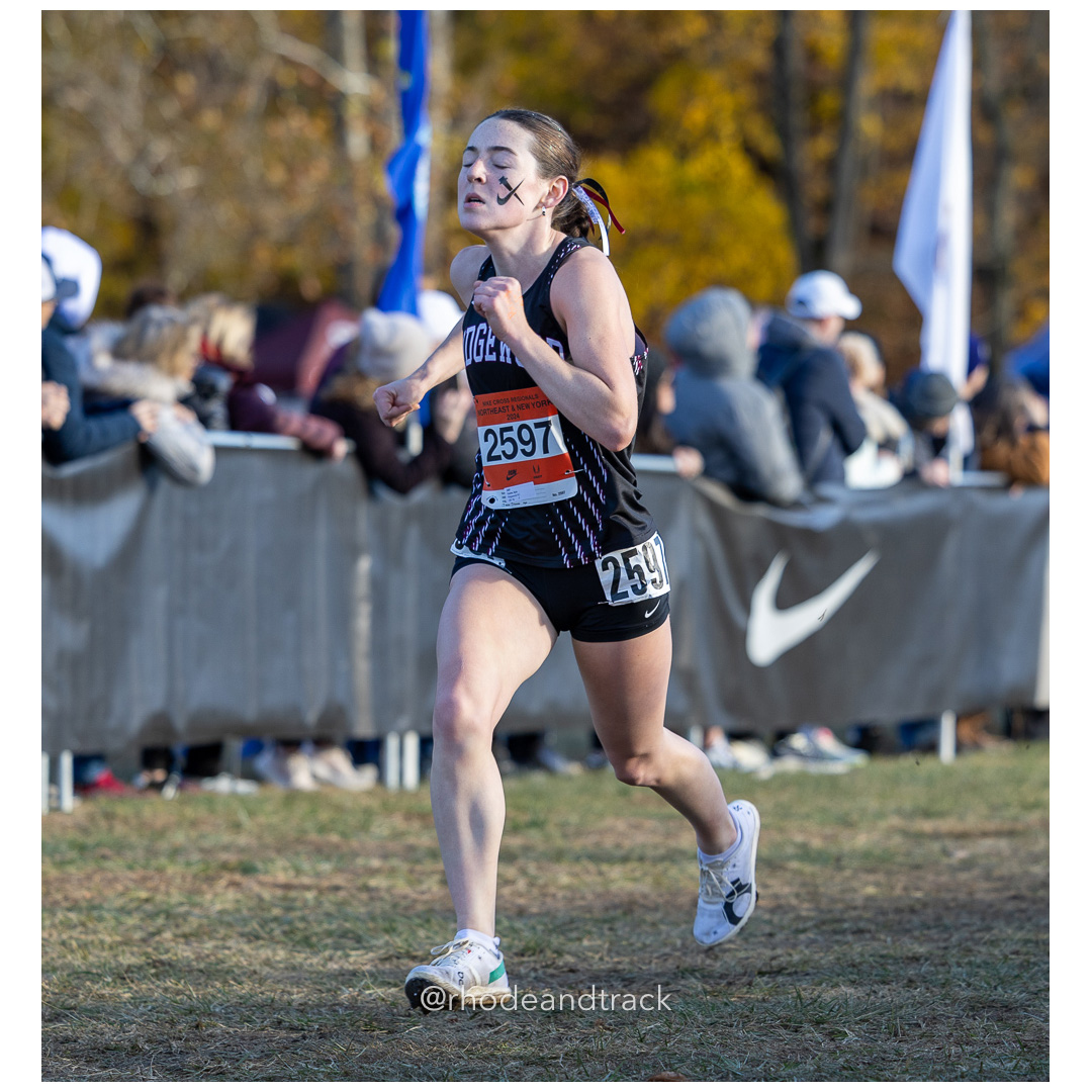 Ayla Cooke Ridgewood XC [SR] at 2024 Nike Cross Regional New England and New York Championships at Bowdoin Park in Wappingers Falls, NY on…