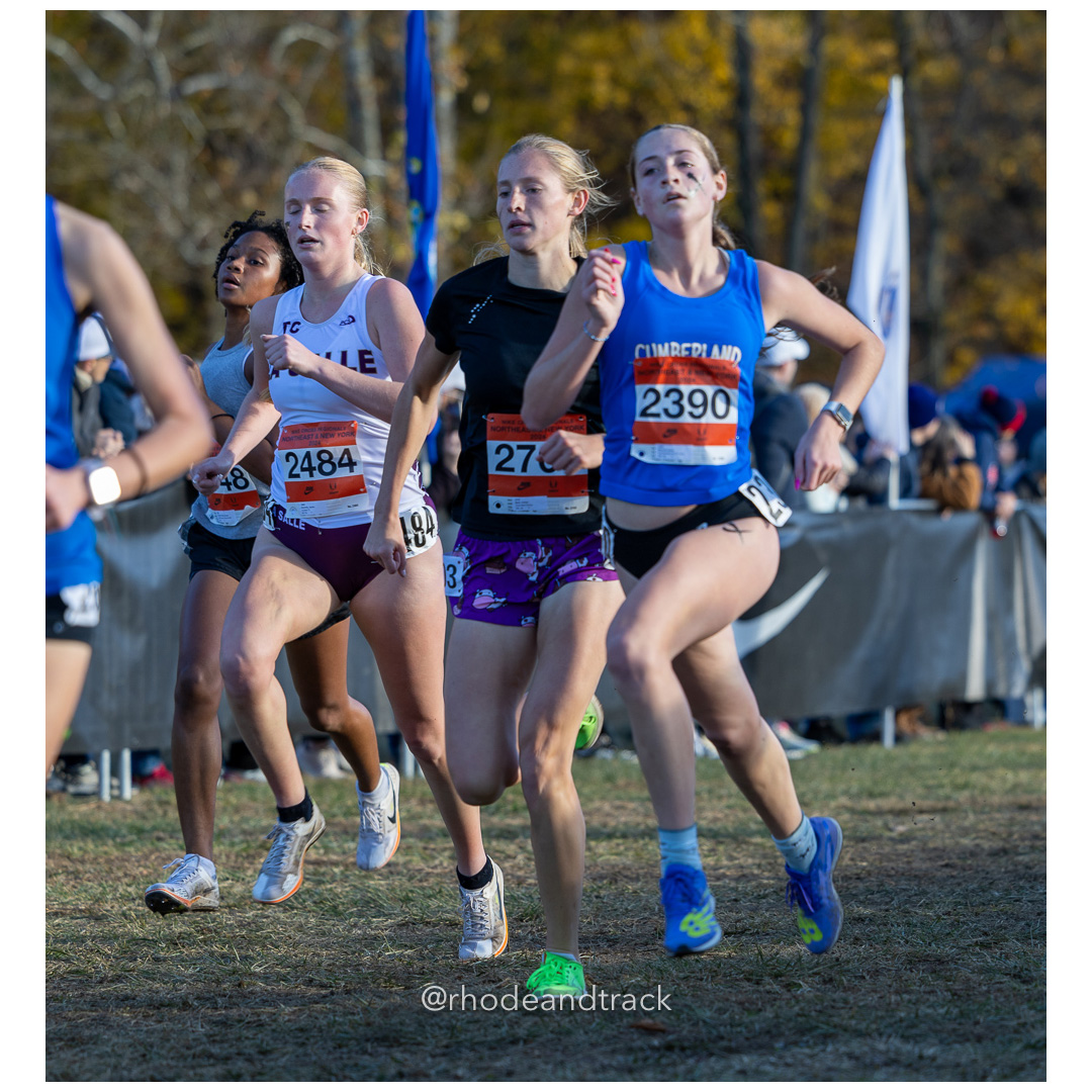 Anna Bianchi Cumberland XCTF Club [SO] at 2024 Nike Cross Regional New England and New York Championships at Bowdoin Park in Wappingers Fal…