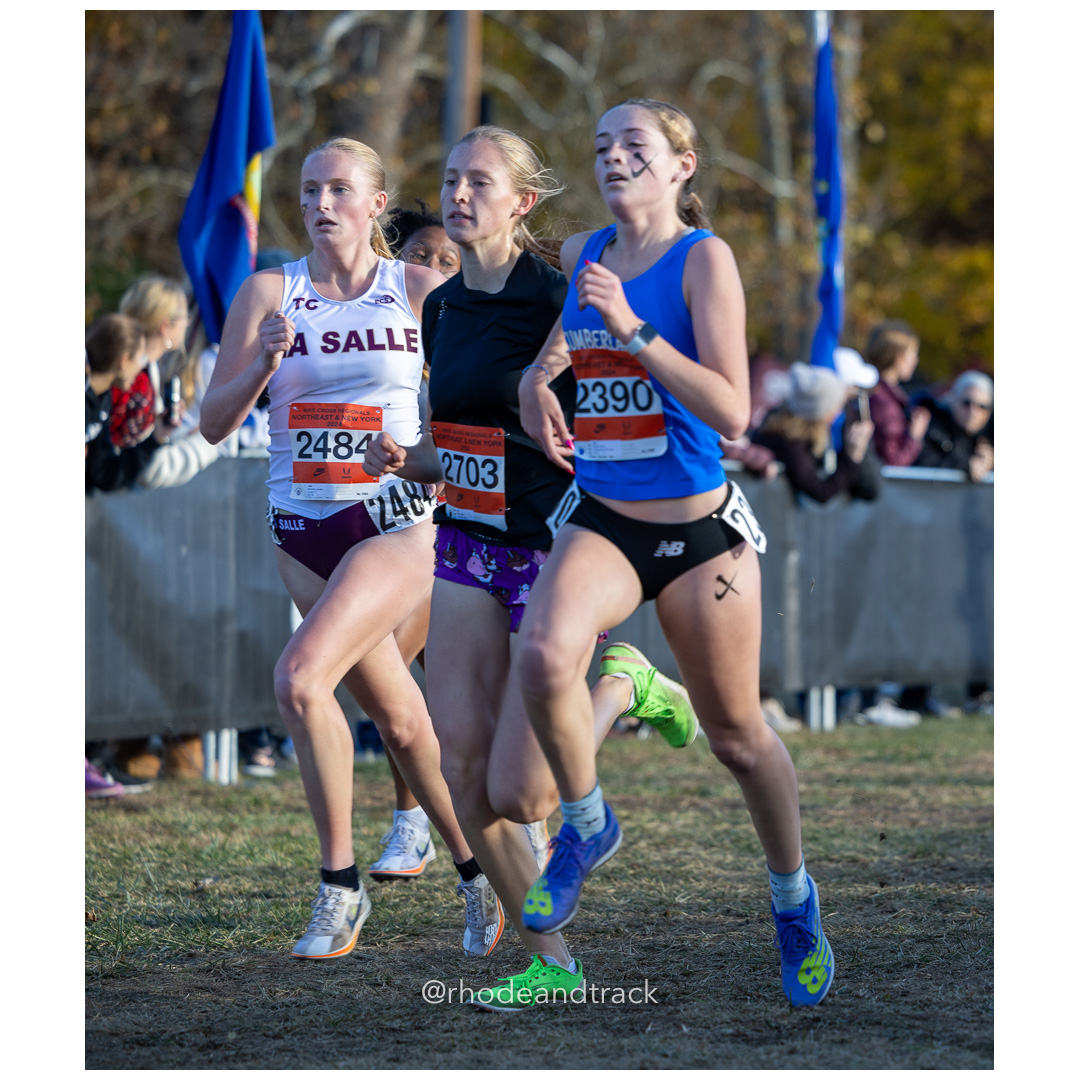 Anna Bianchi Cumberland XCTF Club [SO] at 2024 Nike Cross Regional New England and New York Championships at Bowdoin Park in Wappingers Fal…