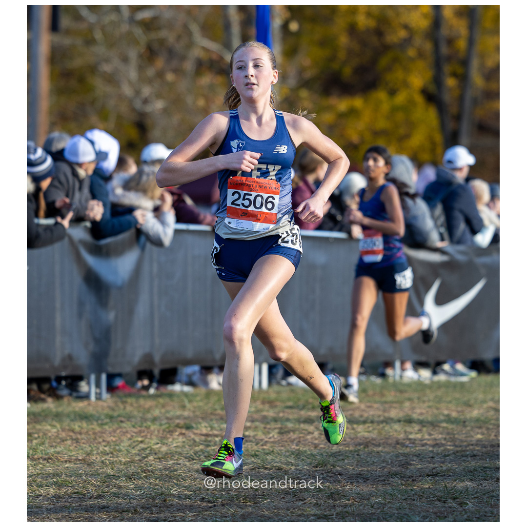 Erin Ehmann LEX ELITE [SO] at 2024 Nike Cross Regional New England and New York Championships at Bowdoin Park in Wappingers Falls, NY on No…