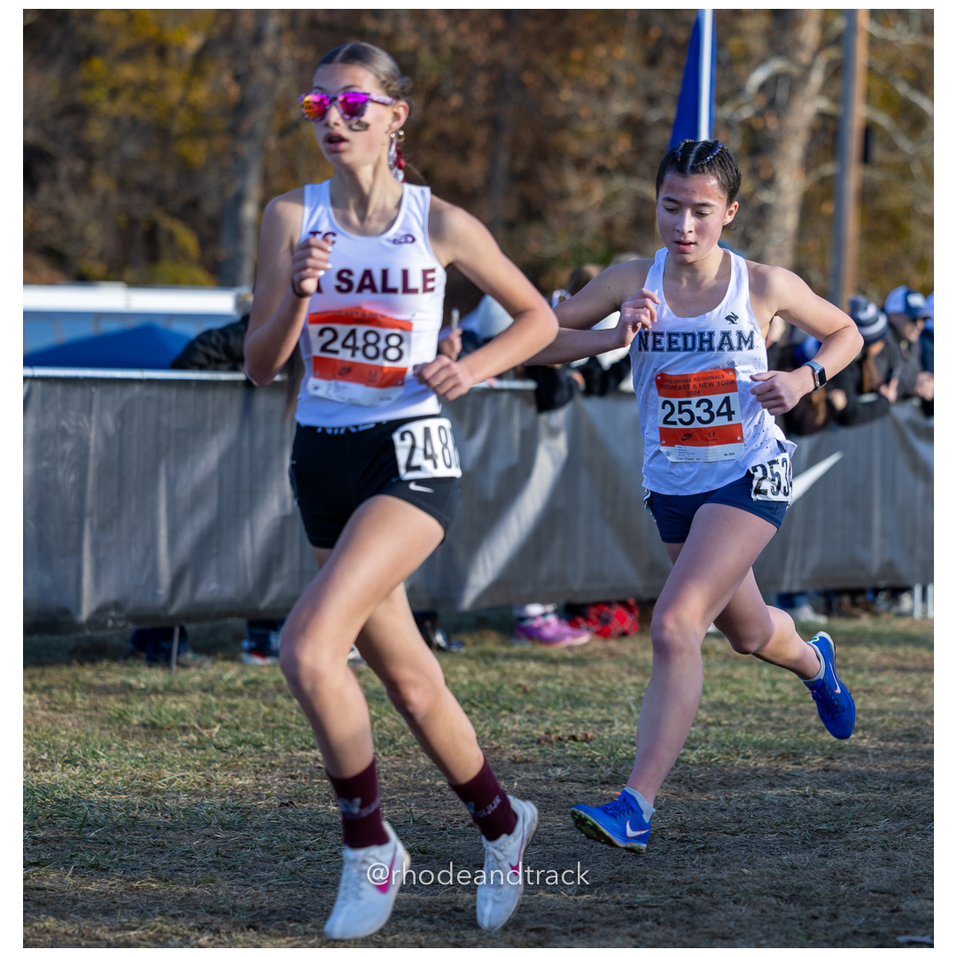 Eva Adam Needham Track Club [SR] at 2024 Nike Cross Regional New England and New York Championships at Bowdoin Park in Wappingers Falls, NY…