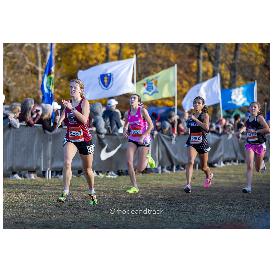 Marley McMahon Phillips Exeter Track Club [JR] at 2024 Nike Cross Regional New England and New York Championships at Bowdoin Park in Wappin…