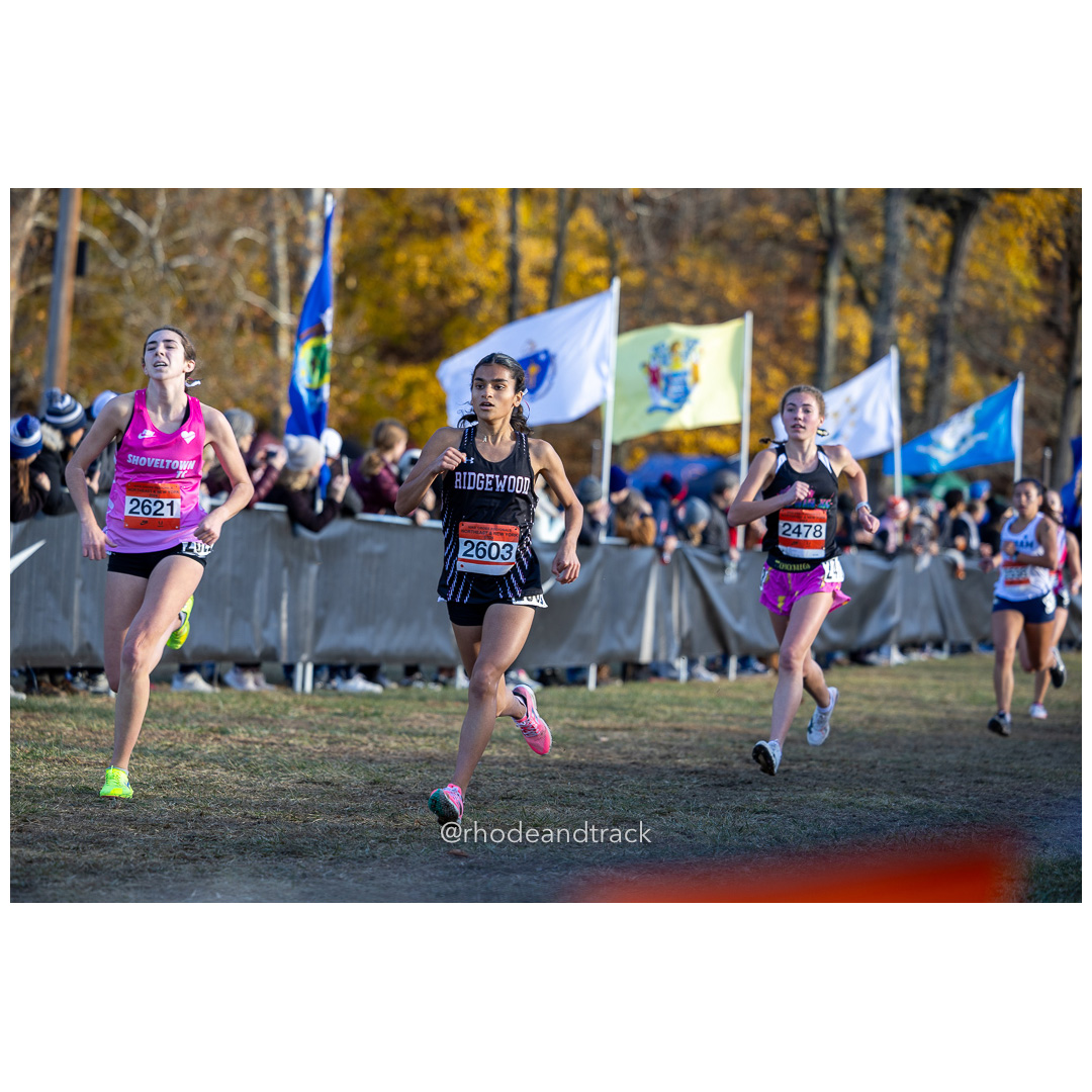 Anika Mukkatira Ridgewood XC [SO] at 2024 Nike Cross Regional New England and New York Championships at Bowdoin Park in Wappingers Falls, N…