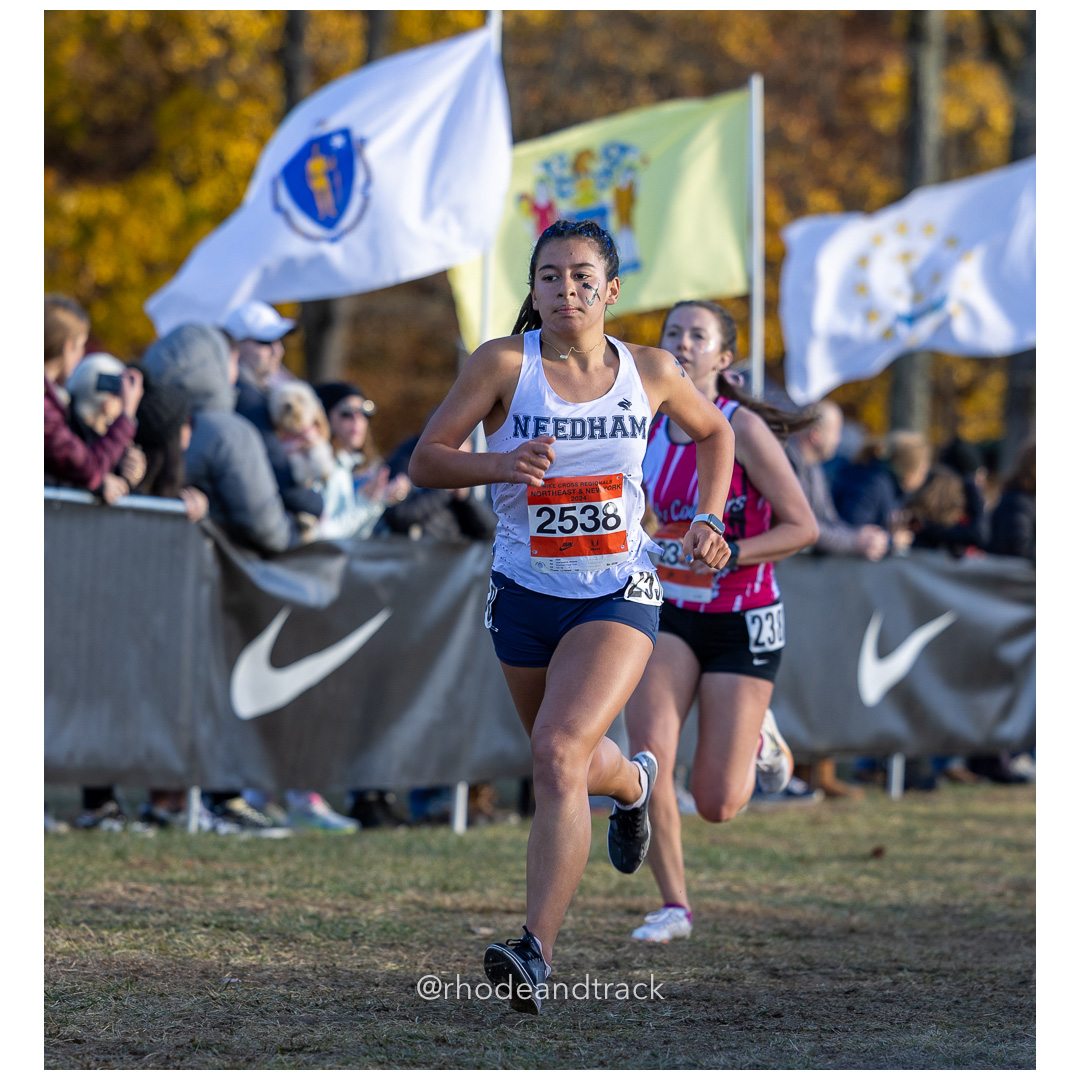 Alessia Uyenoyama Needham Track Club [SO] at 2024 Nike Cross Regional New England and New York Championships at Bowdoin Park in Wappingers…