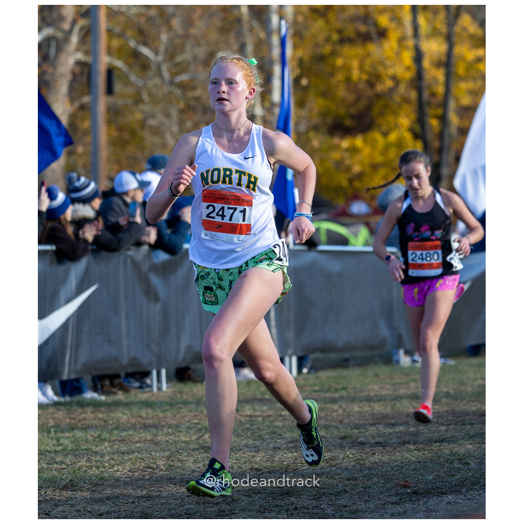 Sophia Piro Hunterdon Lions Track Club [SO] at 2024 Nike Cross Regional New England and New York Championships at Bowdoin Park in Wappinger…