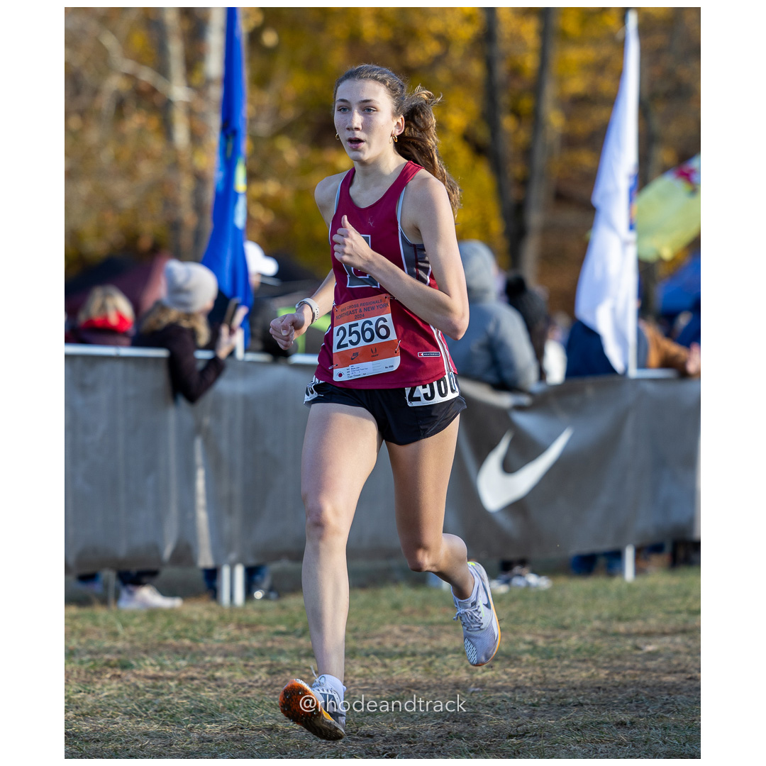 Julia Malysa Phillips Exeter Track Club [JR] at 2024 Nike Cross Regional New England and New York Championships at Bowdoin Park in Wappinge…