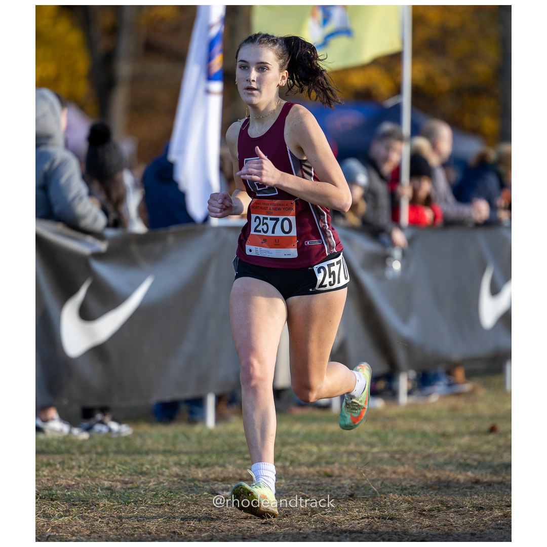 Emerson Seymour Phillips Exeter Track Club [JR] at 2024 Nike Cross Regional New England and New York Championships at Bowdoin Park in Wappi…