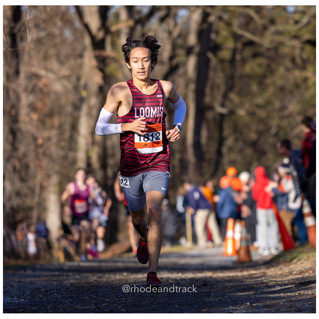 Alex Fisher Loomis Chaffee XC [JR] 2024 Nike Cross Regional New England and New York Championships at Bowdoin Park in Wappingers Falls, NY…