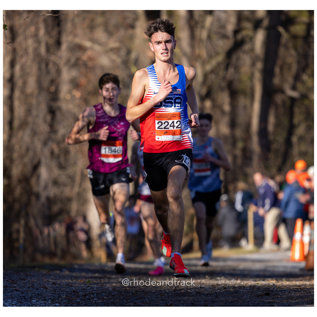 Jaxon Schoedel Unat-Schoedel-Jaxon [SR] 2024 Nike Cross Regional New England and New York Championships at Bowdoin Park in Wappingers Falls…