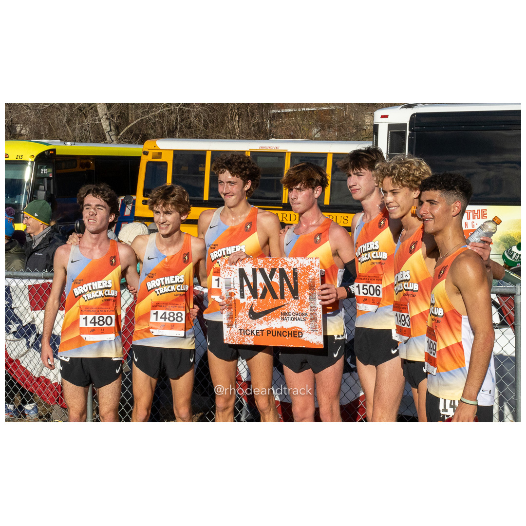 Ryan Collins Brothers Track Club [JR], Wyatt Falkowski Brothers Track Club [JR], Ryan Schmitt Brothers Track Club [SR], Luke Hnatt Brothers…