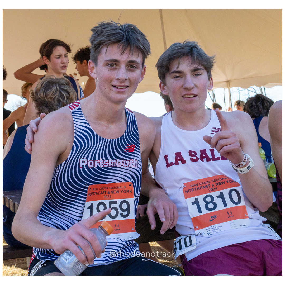 Sean Gray Portsmouth Track Club [JR], Marshall Vernon La Salle TC [JR] 2024 Nike Cross Regional New England and New York Championships at B…