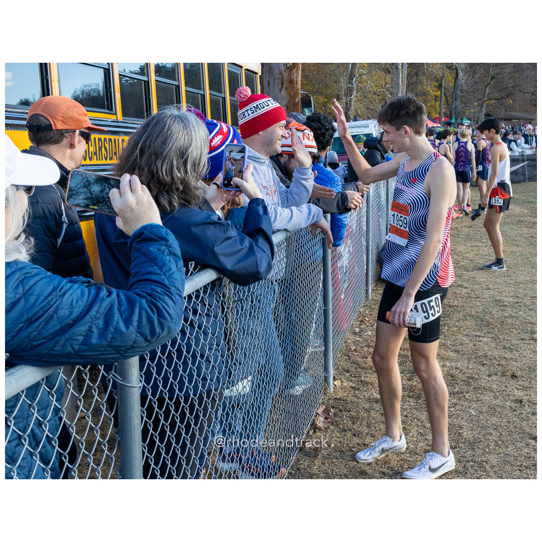 Sean Gray Portsmouth Track Club [JR] 2024 Nike Cross Regional New England and New York Championships at Bowdoin Park in Wappingers Falls, N…