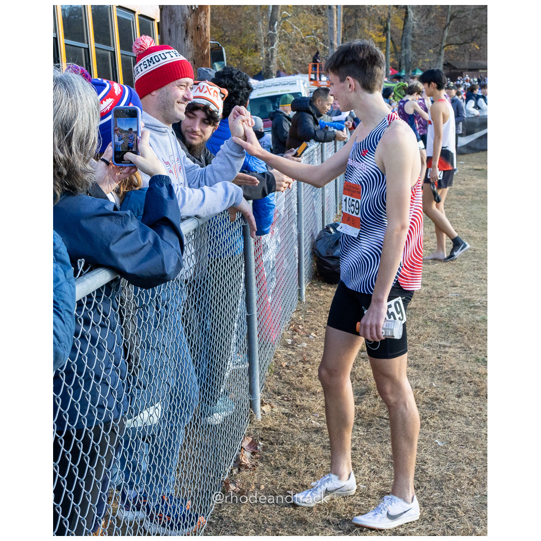 Sean Gray Portsmouth Track Club [JR] 2024 Nike Cross Regional New England and New York Championships at Bowdoin Park in Wappingers Falls, N…