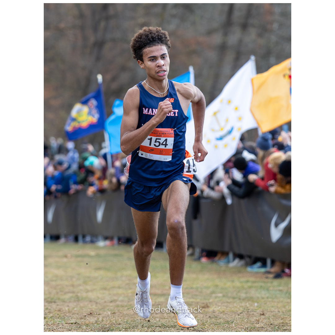 Blake Sealy Manhasset [JR] 2024 Nike Cross Regional New England and New York Championships at Bowdoin Park in Wappingers Falls, NY on Novem…