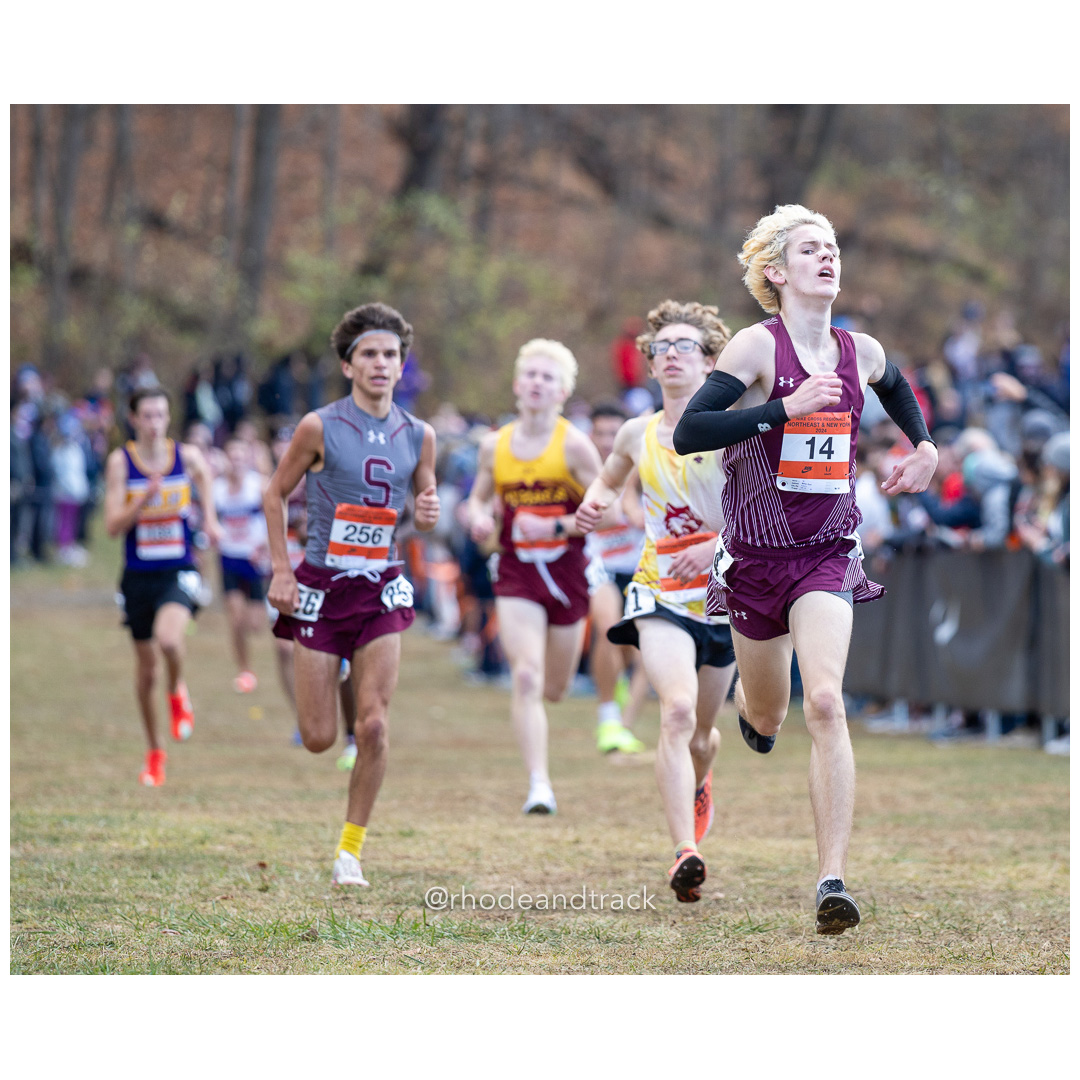 Ryan Maher Auburn [JR] 2024 Nike Cross Regional New England and New York Championships at Bowdoin Park in Wappingers Falls, NY on November…