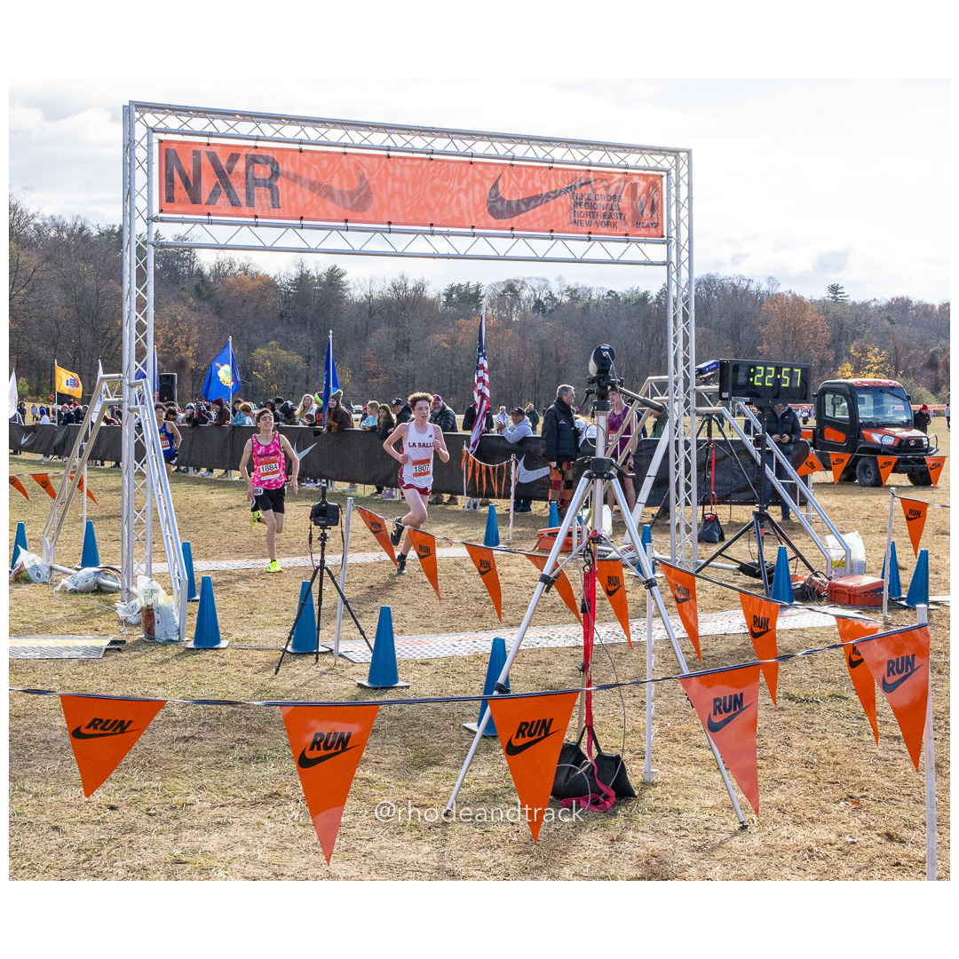 Gavin Skelly La Salle TC [FR] 2024 Nike Cross Regional New England and New York Championships at Bowdoin Park in Wappingers Falls, NY on No…