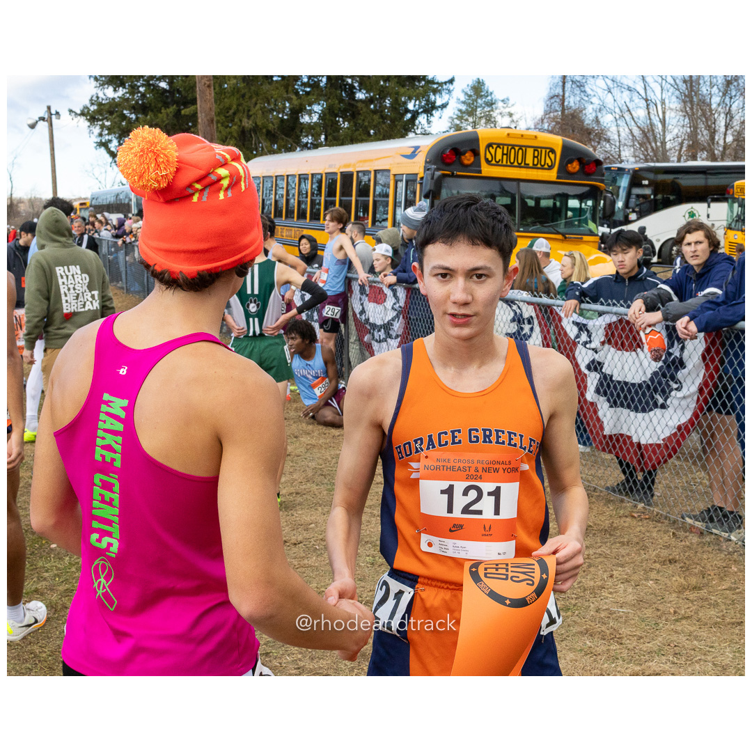 Ryan Sykes Horace Greeley [SO] 2024 Nike Cross Regional New England and New York Championships at Bowdoin Park in Wappingers Falls, NY on N…