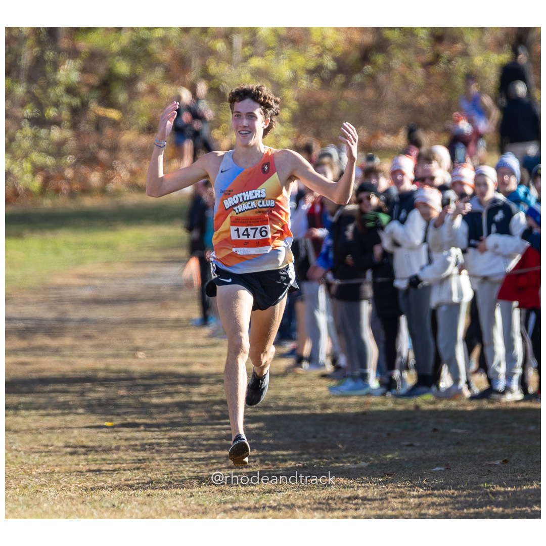 Joe Barrett Brothers Track Club [SR] at 2024 Nike Cross Regional New England and New York Championships at Bowdoin Park in Wappingers Falls…