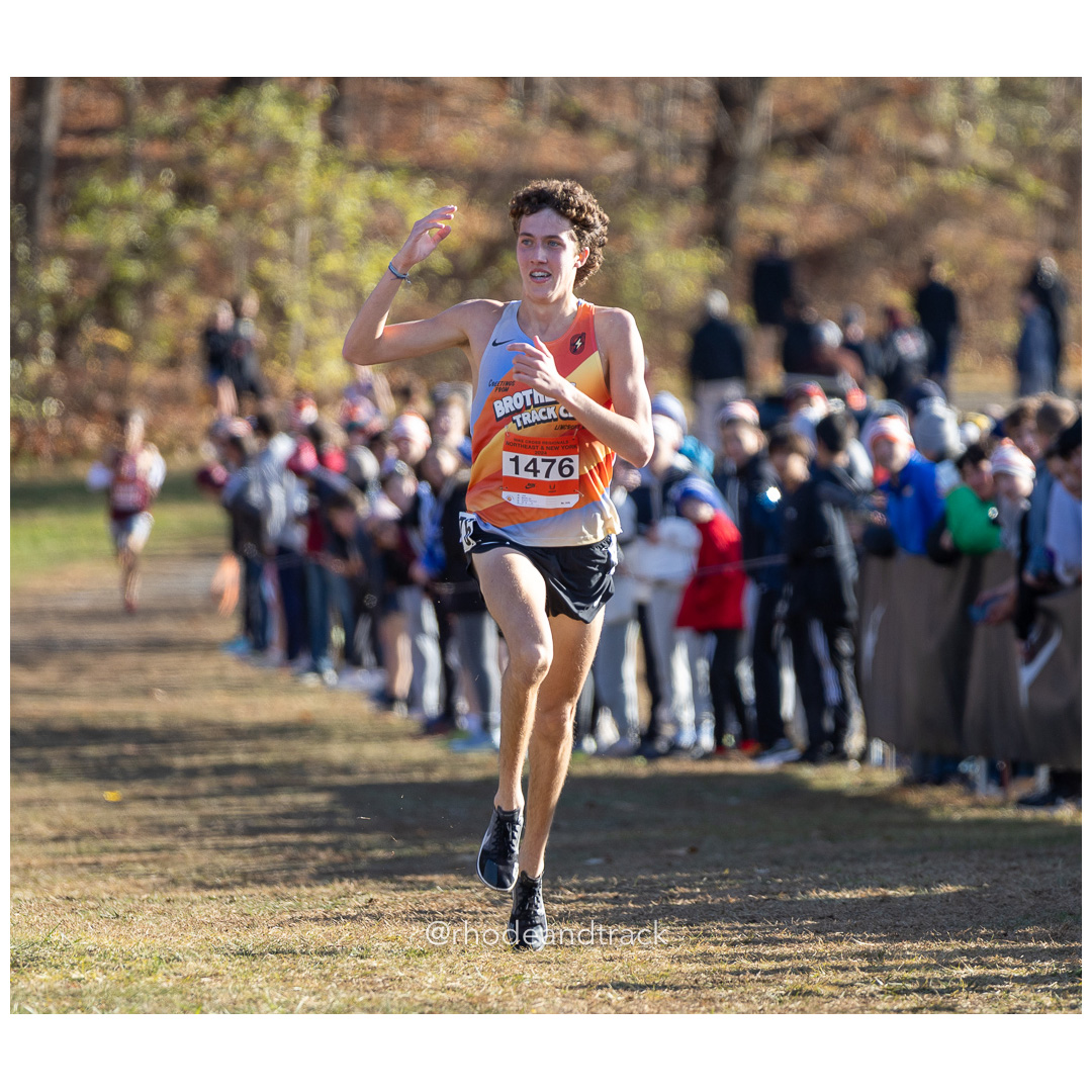 Joe Barrett Brothers Track Club [SR] at 2024 Nike Cross Regional New England and New York Championships at Bowdoin Park in Wappingers Falls…