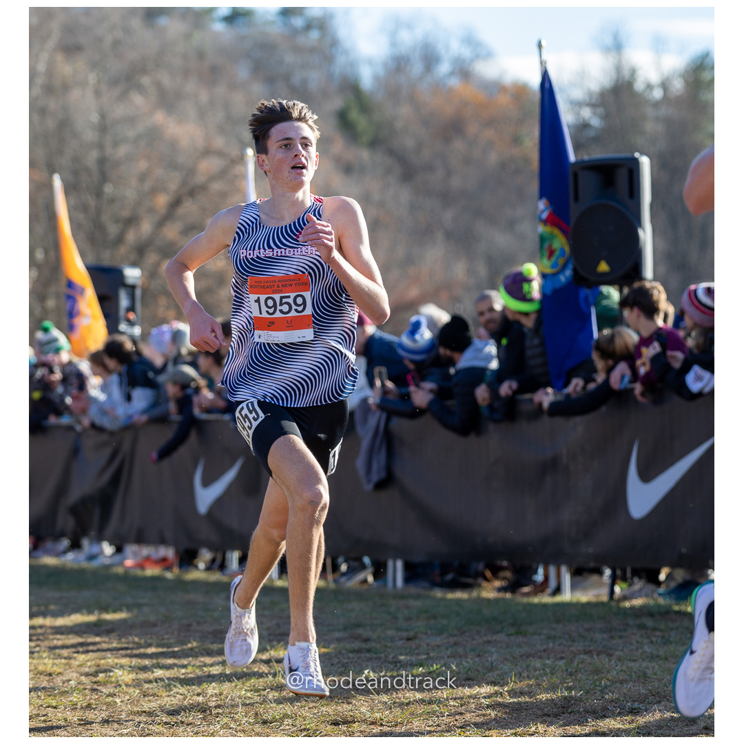 Sean Gray Portsmouth Track Club [JR] at 2024 Nike Cross Regional New England and New York Championships at Bowdoin Park in Wappingers Falls…