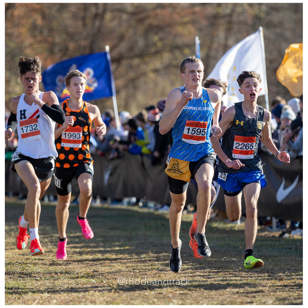 Sam Henderson Cumberland XCTF Club [SR] at 2024 Nike Cross Regional New England and New York Championships at Bowdoin Park in Wappingers Fa…