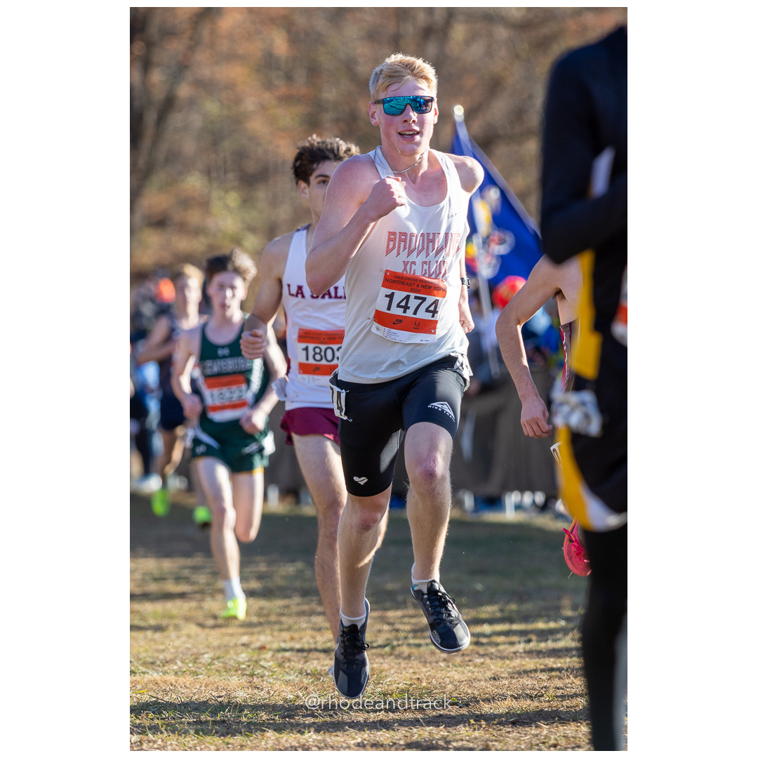 William Stone Brookline XC Club [SR] at 2024 Nike Cross Regional New England and New York Championships at Bowdoin Park in Wappingers Falls…
