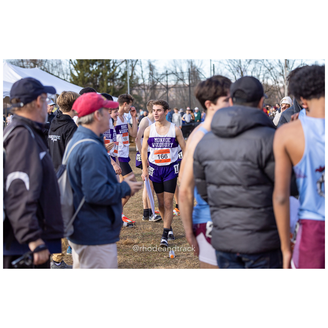 Shane Golio Monroe-Woodbury [SR] 2024 Nike Cross Regional New England and New York Championships at Bowdoin Park in Wappingers Falls, NY on…
