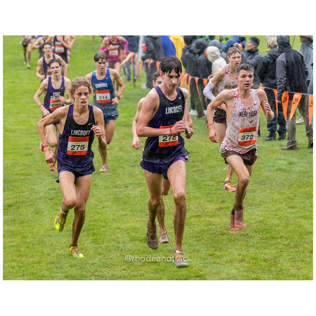 Luke HNATT Lincroft #275 • Yr: JR, Ryan SCHMITT Lincroft #278 • Yr: SR, Thomas ISENOVSKI New York-3 #372 • Yr: JR - 2024 Nike Cross Country National Championships at Glendoveer Golf Club in Portland, Oregon on December 7, 2024 File: ./dir-boys/241207-nike-cross-nationals-nxn-portland-oregon-december-7-2024-222-296A4161.jpg Luke HNATT Lincroft #275 • Yr: JR, Ryan SCHMITT Lincroft #278 • Yr: SR, Thomas ISENOVSKI New York-3 #372 • Yr: JR - 2024 Nike Cross Country…