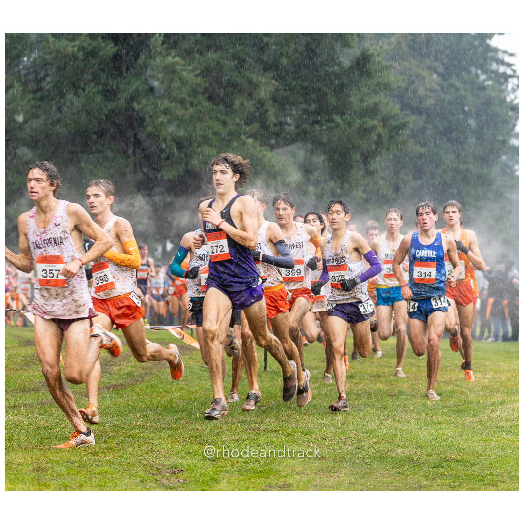Joe BARRETT Lincroft #272 • Yr: SR, Charlie VAUSE Southwest-5 #399 • Yr: SR, Alex FISHER Northeast-1 #375 • Yr: JR, Blake BULLARD Carroll #314 • Yr: SR - 2024 Nike Cross Country National Championships at Glendoveer Golf Club in Portland, Oregon on December 7, 2024 File: ./dir-boys/241207-nike-cross-nationals-nxn-portland-oregon-december-7-2024-79-296A1832.jpg Joe BARRETT Lincroft #272 • Yr: SR, Charlie VAUSE Southwest-5 #399 • Yr: SR, Alex FISHER Northeast-1 #375 • Yr: JR, Blake BULLARD Carroll #…