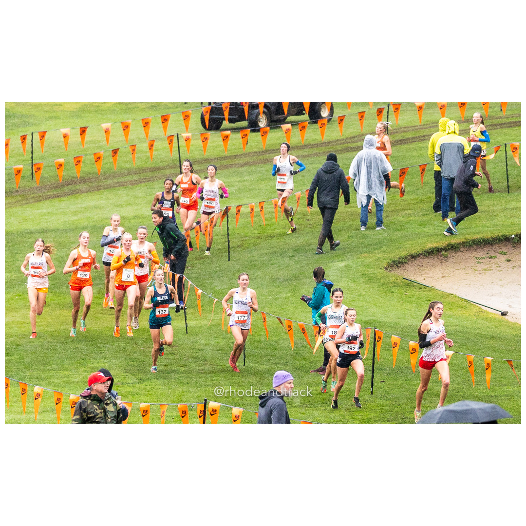 Greta HAMMER Northeast-2 #177 • Yr: JR - 2024 Nike Cross Country National Championships at Glendoveer Golf Club in Portland, Oregon on Dece…