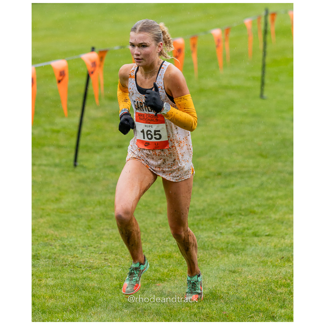 Mia WILLIAMS South Fort Collins #155 • Yr: SR - 2024 Nike Cross Country National Championships at Glendoveer Golf Club in Portland, Oregon…