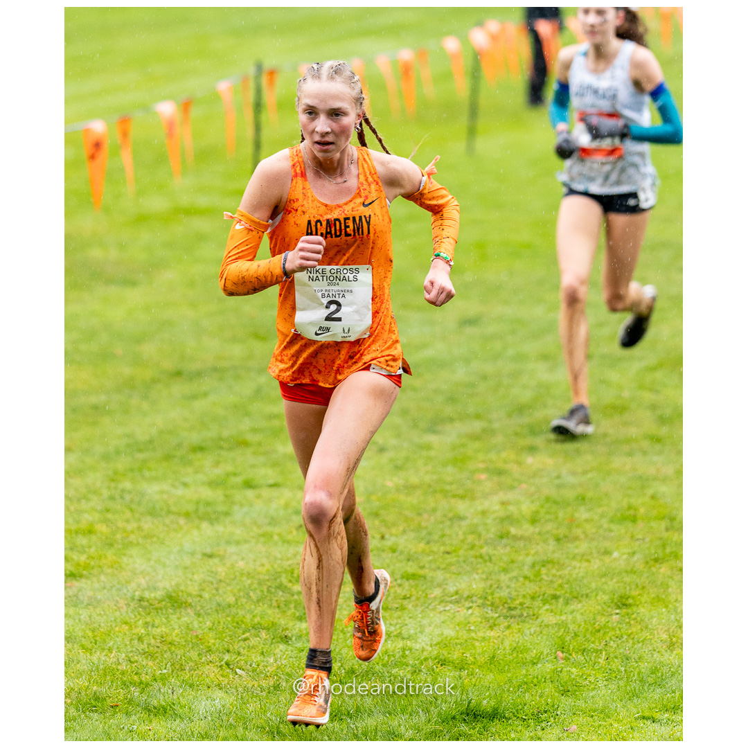 Jordan BANTA Academy #2 • Yr: JR - 2024 Nike Cross Country National Championships at Glendoveer Golf Club in Portland, Oregon on December 7…