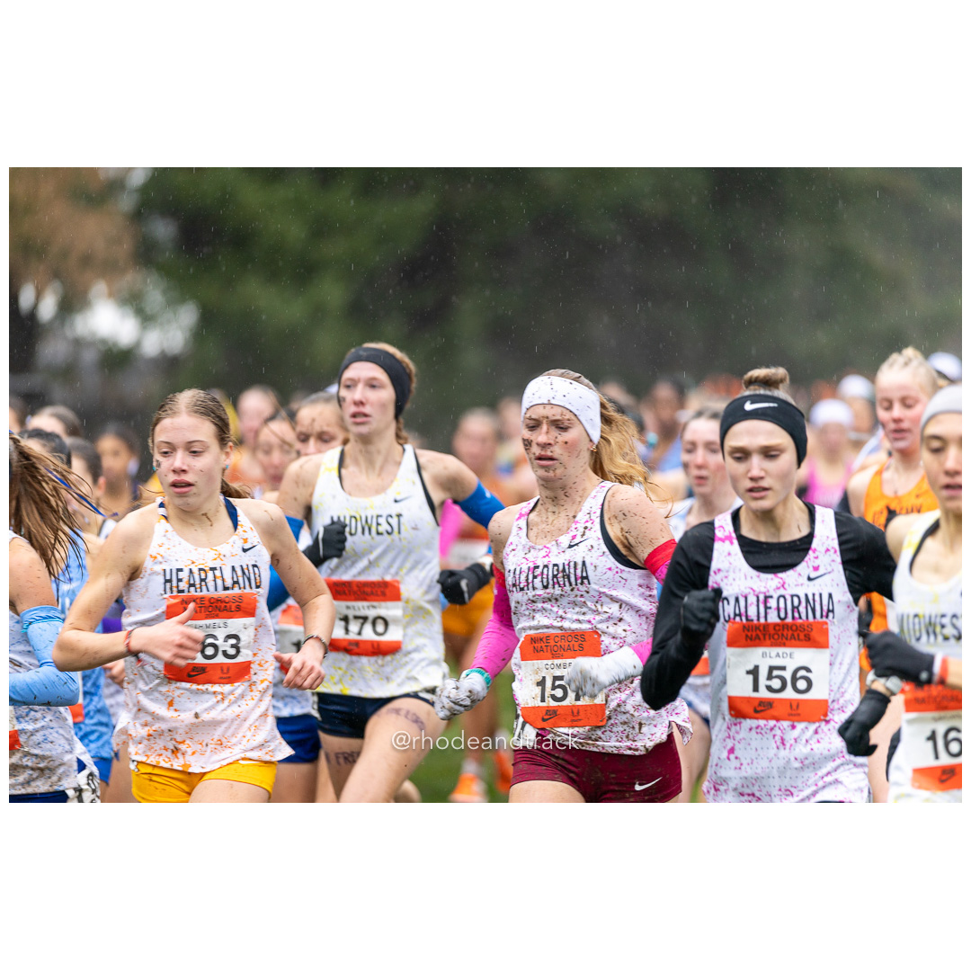 Ruby IHMELS Heartland-3 #163 • Yr: SO, Mallory WELLER Midwest-5 #170 • Yr: JR, Braelyn COMBE California-2 #157 • Yr: JR, Rylee BLADE California-1 #156 • Yr: SR - 2024 Nike Cross Country National Championships at Glendoveer Golf Club in Portland, Oregon on December 7, 2024 File: ./dir-girls/241207-nike-cross-nationals-nxn-portland-oregon-december-7-2024-19-296A4211.jpg Ruby IHMELS Heartland-3 #163 • Yr: SO, Mallory WELLER Midwest-5 #170 • Yr: JR, Braelyn COMBE California-2 #157 • Yr: JR, Rylee BLADE Califo…