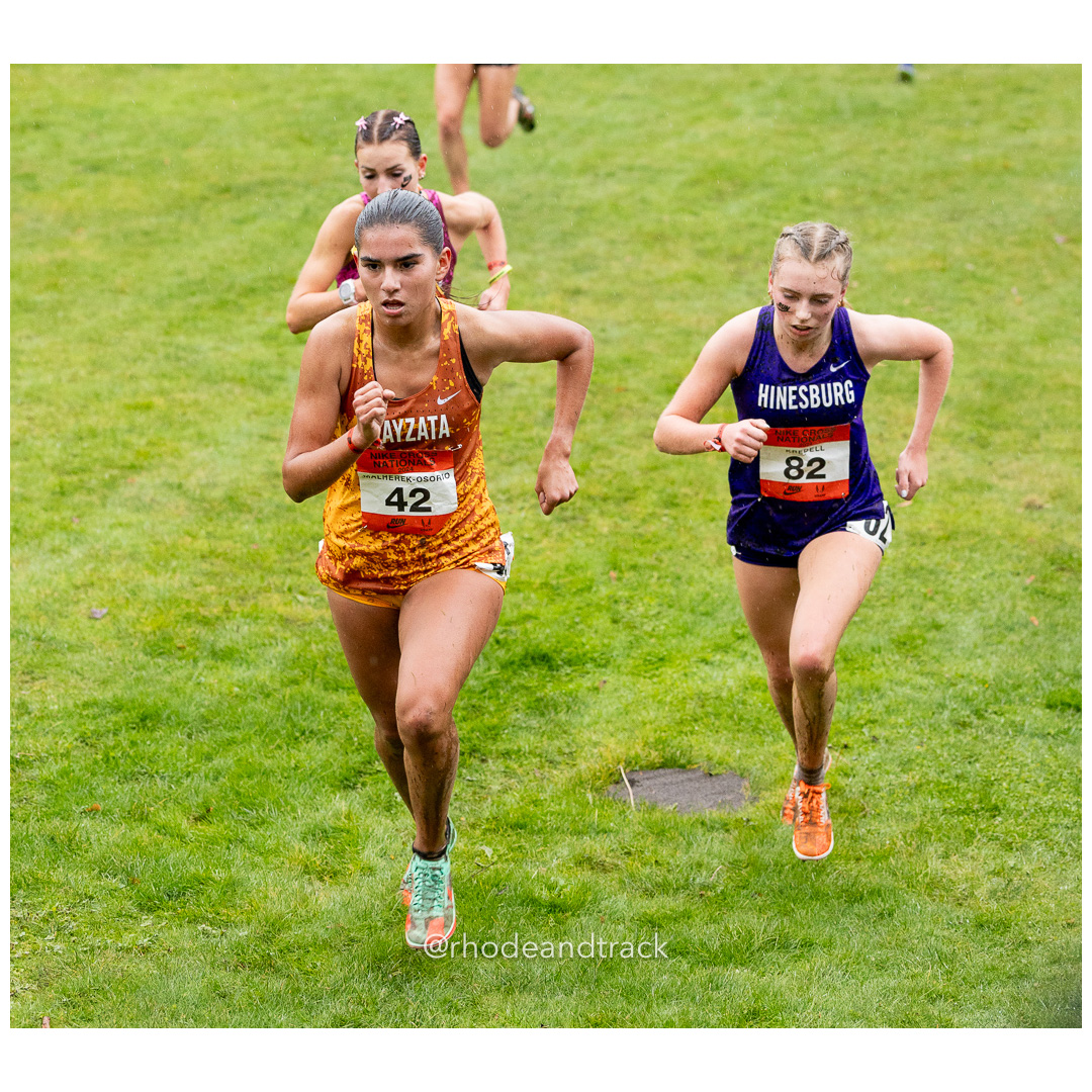 Jazleen MALHEREK-OSORIO Wayzata #42 • Yr: JR - 2024 Nike Cross Country National Championships at Glendoveer Golf Club in Portland, Oregon o…